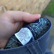 Trans Texas & Blubonnet Upcycle - Capri Pants Navy