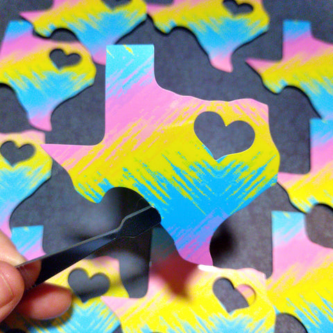 Texas Palette Sticker