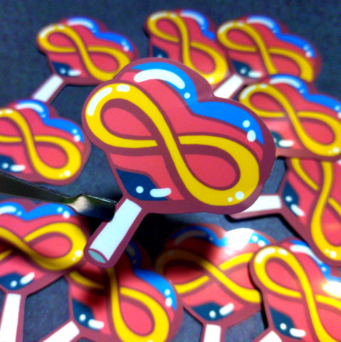 Pastry Pride - Poly Lolly Sticker