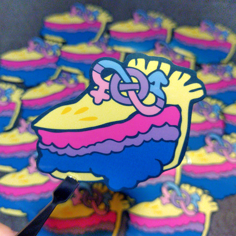 Pastry Pride - Bi Pie Sticker