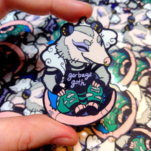 Garbage Goth Punk Animal Sticker