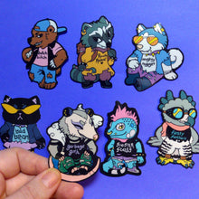 Punk Animal Sticker Pack