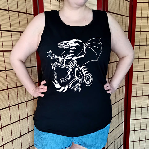 Dragon Skeleton Tank Top