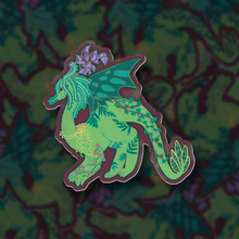 Plant Dragon Vinyl Sticker