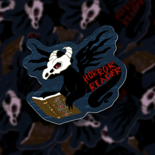 Horror Reader Dragon Vinyl Sticker