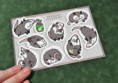 Opossums Sticker Sheet