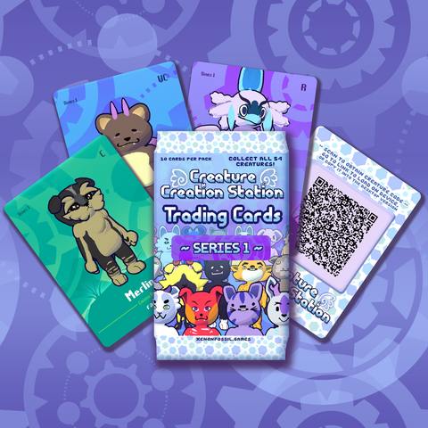 Creature Creation Station Trading Card Pack