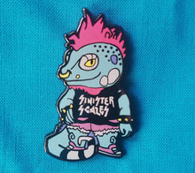 Sinister Scales Punk Animal Enamel Pin