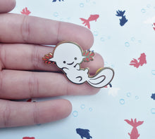 Axolotl Enamel Pin