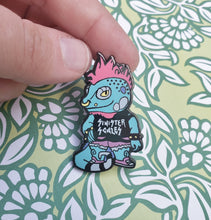 Sinister Scales Punk Animal Enamel Pin