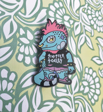 Sinister Scales Punk Animal Enamel Pin