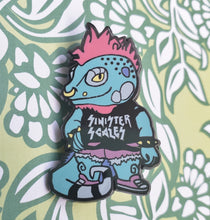 Sinister Scales Punk Animal Enamel Pin