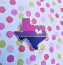 Bi Texas Pride Enamel Pin