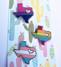 Bi Texas Pride Enamel Pin