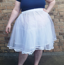 Petticoat for Skirts (White) - Knee-Length