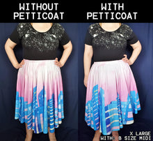 Petticoat for Skirts (White) - Knee-Length