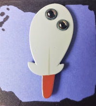 Fresno Nightcrawler Cryptid Popsicle Enamel Pin