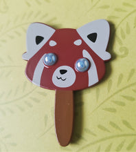 Red Panda Popsicle Enamel Pin