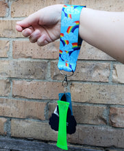 Rainbow and Clouds Wrist Strap