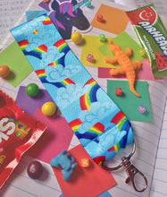 Rainbow and Clouds Wrist Strap