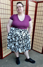 Ghost Skater Skirt with Pockets