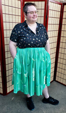 Big Scary Slime Midi Skirt With Pockets