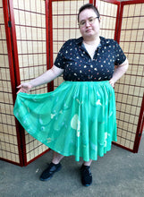 Big Scary Slime Midi Skirt With Pockets