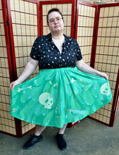 Big Scary Slime Midi Skirt With Pockets