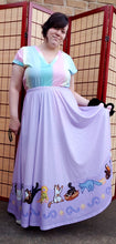 Kitty Cats Maxi Skirt with Pockets