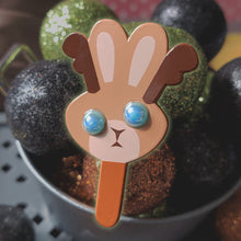 Jackalope Cryptid Popsicle Enamel Pin