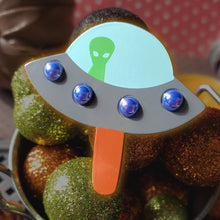 UFO Popsicle Enamel Pin