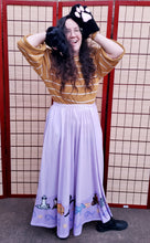 Kitty Cats Maxi Skirt with Pockets