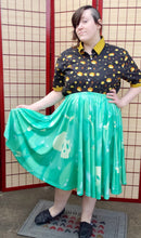 Big Scary Slime Midi Skirt With Pockets