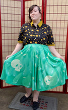 Big Scary Slime Midi Skirt With Pockets