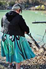 Luna Moth Midi Skirt With Pockets