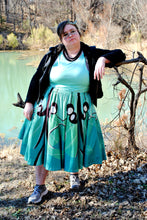 Luna Moth Midi Skirt With Pockets