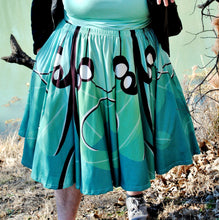 Luna Moth Midi Skirt With Pockets