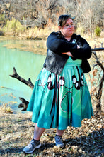 Luna Moth Midi Skirt With Pockets