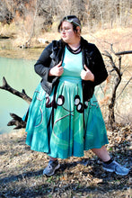 Luna Moth Midi Skirt With Pockets