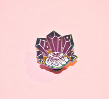 Crystal Eye Pin - Rainbow Metal Enamel Pin