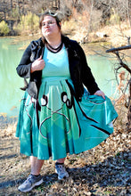 Luna Moth Midi Skirt With Pockets