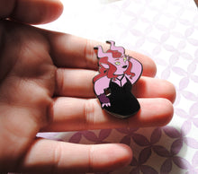 Glam Goth Enamel Pin