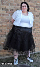 Petticoat for Skirts (Black) - Knee-Length