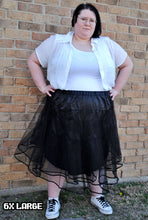 Petticoat for Skirts (Black) - Knee-Length