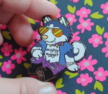 Naughty Nugget Punk Animal Enamel Pin