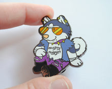 Naughty Nugget Punk Animal Enamel Pin