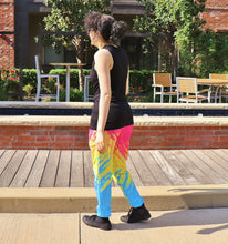 Pixel Palette Jogger Pants with Pockets