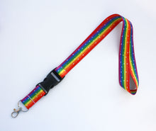 Gay / LGBT Sparkle Pride Lanyard