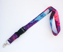 Pixel Nebula Lanyard