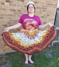 Dinosaur Fossils Midi Skirt With Pockets